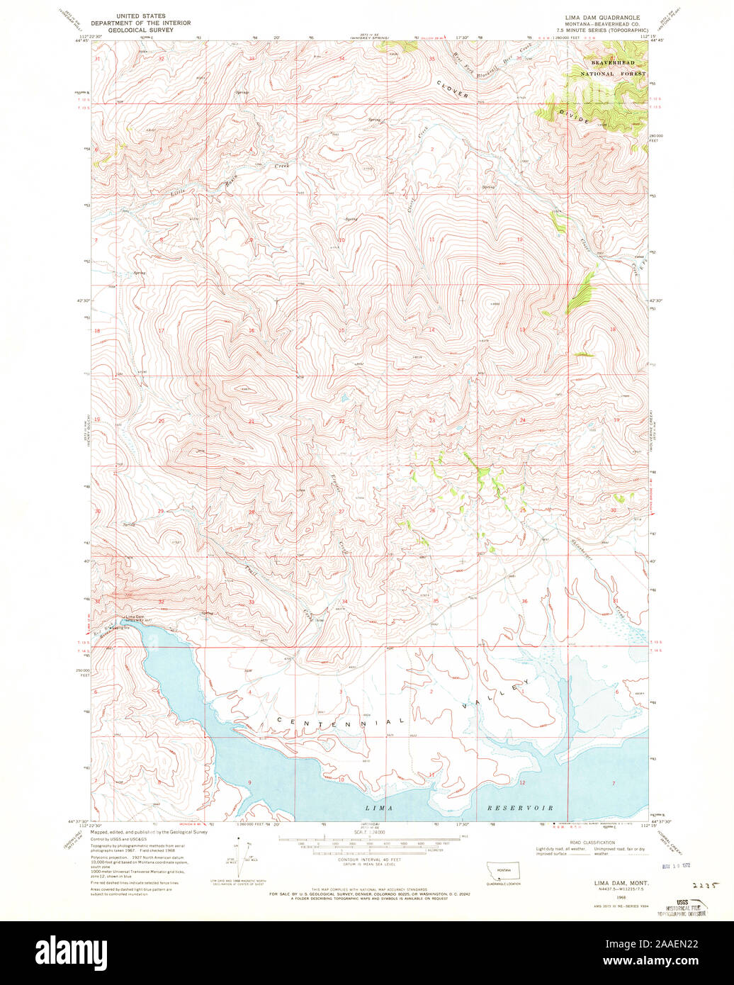 Lima montana map hires stock photography and images Alamy