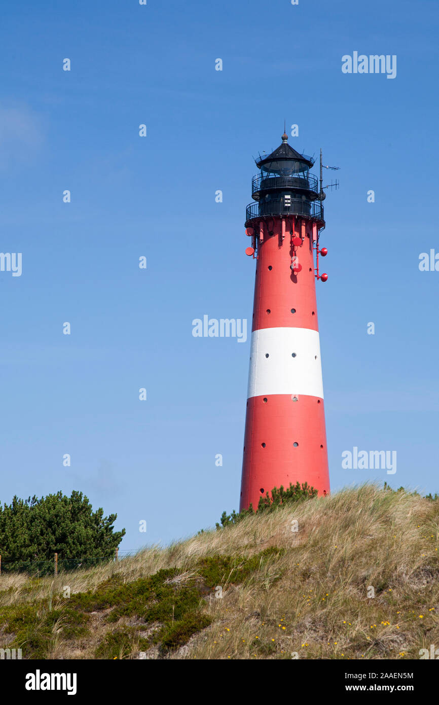 Leuchtturm in Hoernum auf Sylt Stock Photo - Alamy