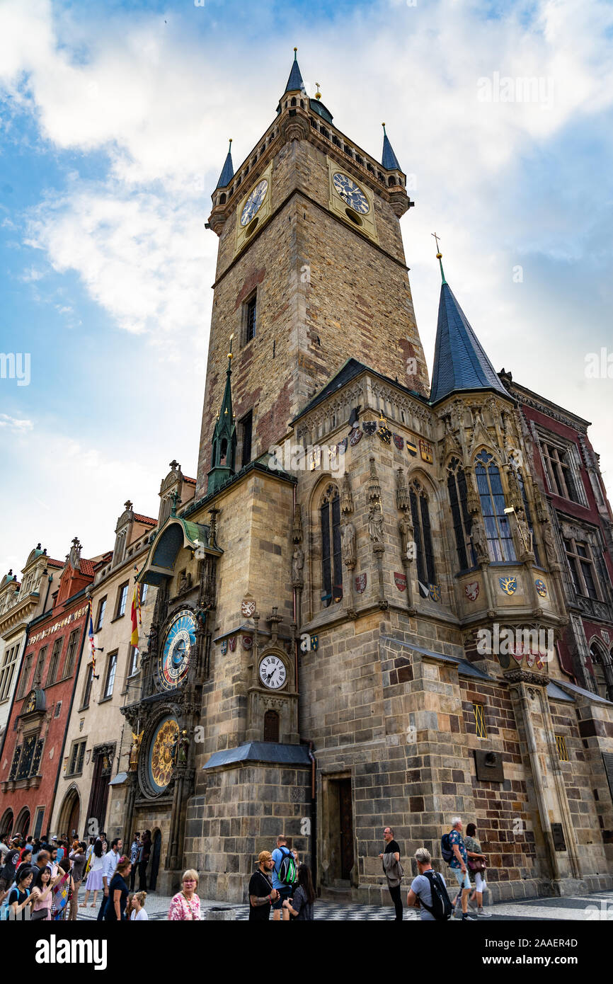 Old Town City Hall Prague in Czech Republic Stock Photo Alamy