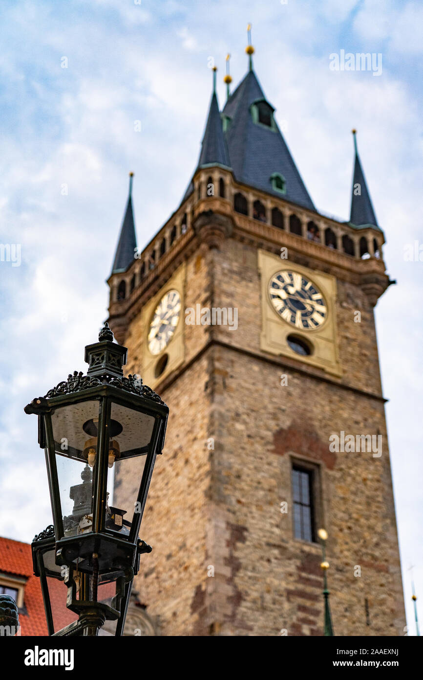 Old Town City Hall Prague in Czech Republic Stock Photo Alamy