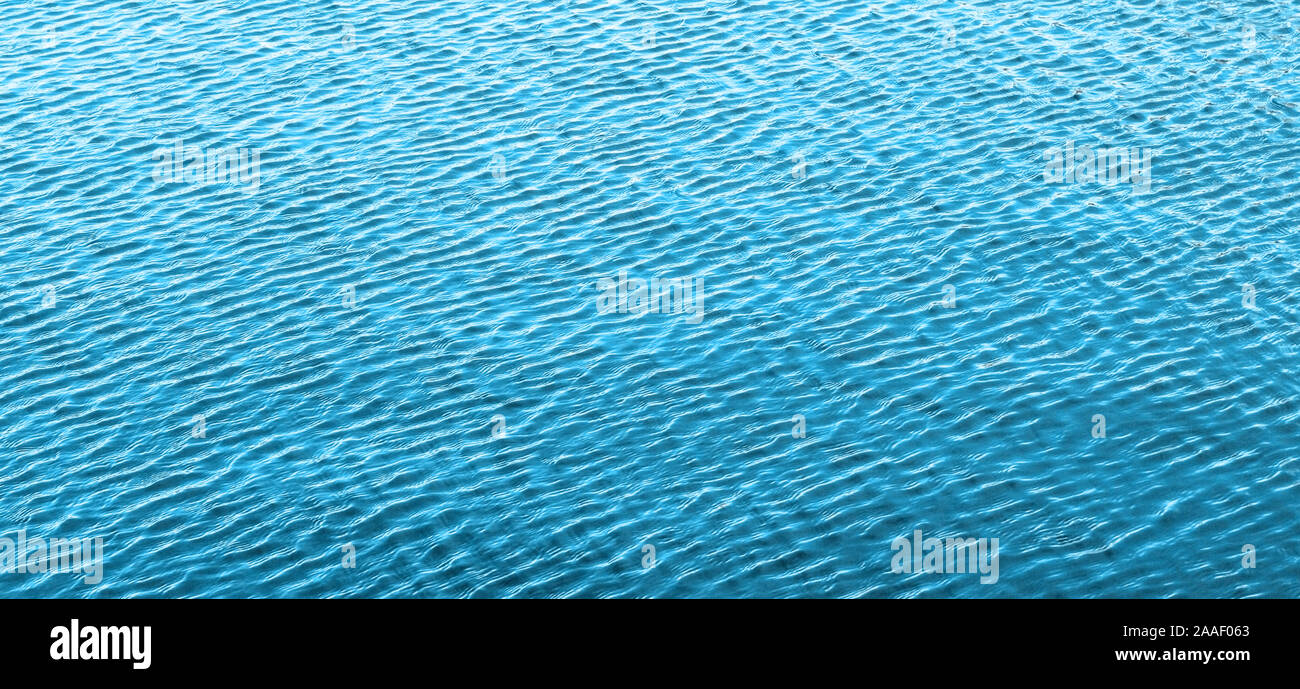 Abstract blue water sea for background Stock Photo - Alamy