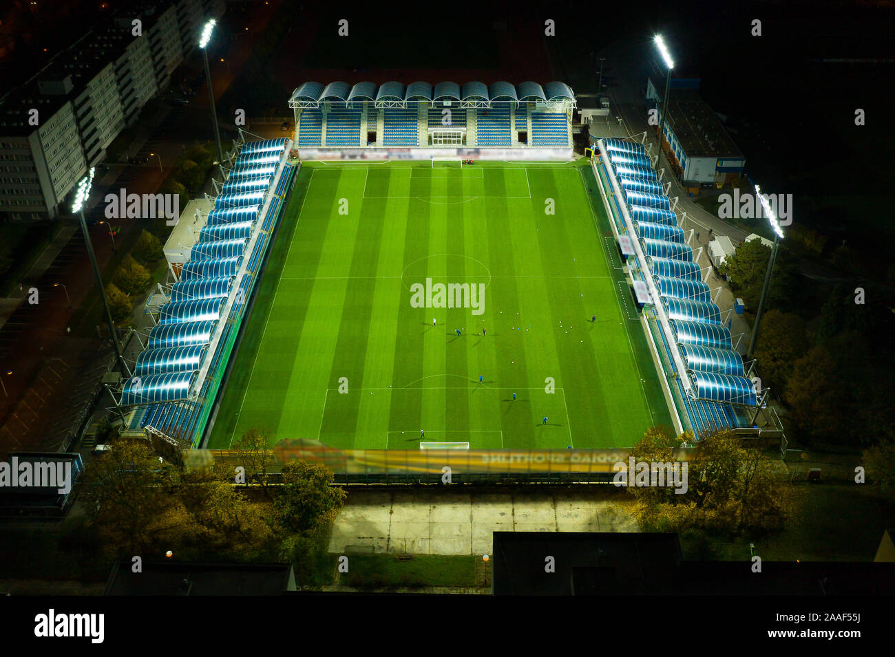 Soccer field aerial view hires stock photography and images Alamy