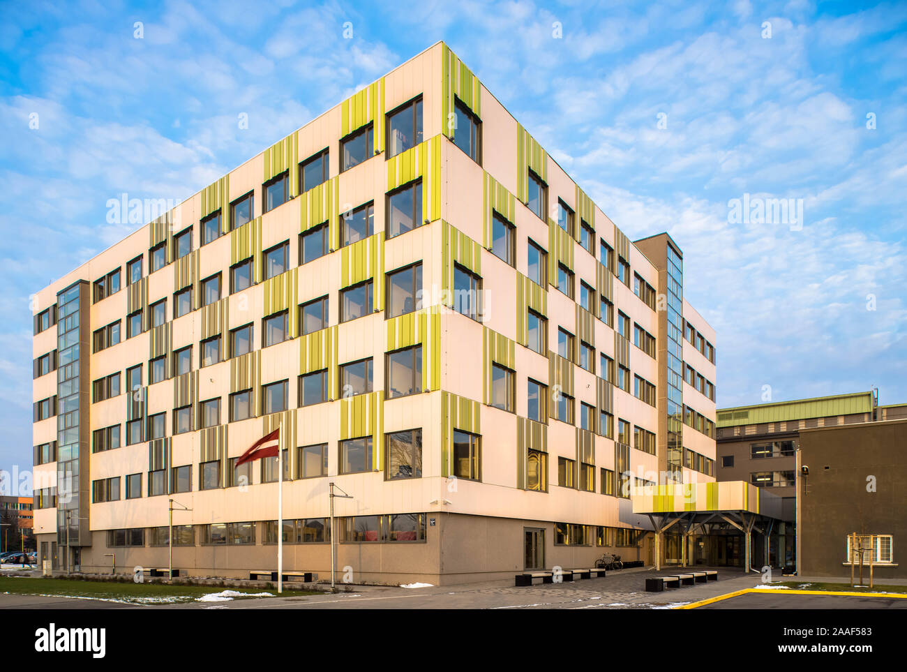 Modern design of office building. Modern architecture Stock Photo - Alamy