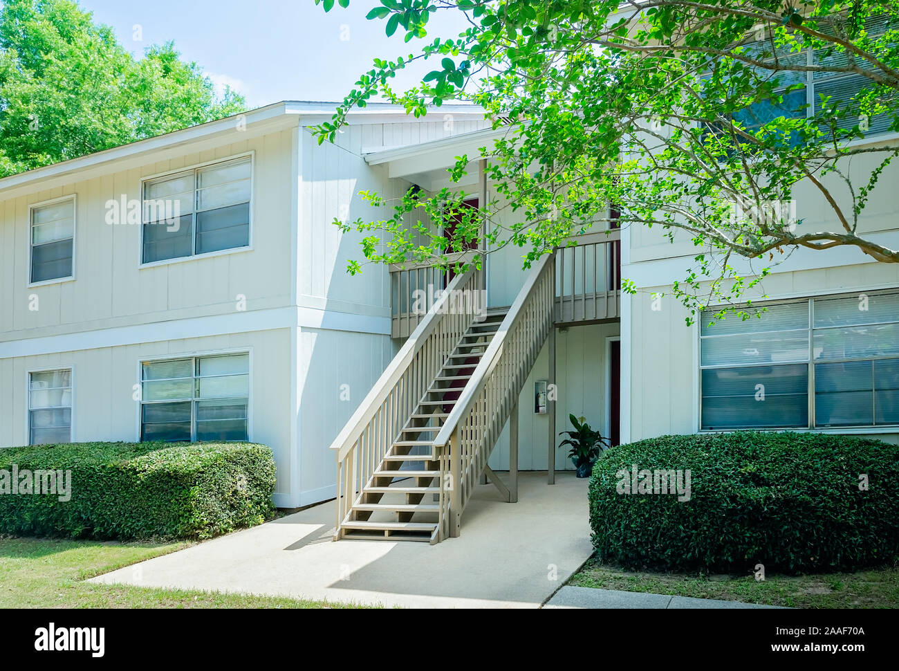 Apartment buildings at Four Seasons apartments are pictured in Mobile