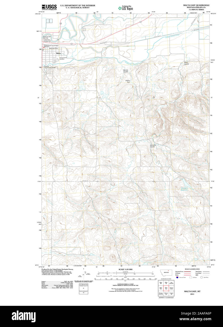 Malta montana map hires stock photography and images Alamy