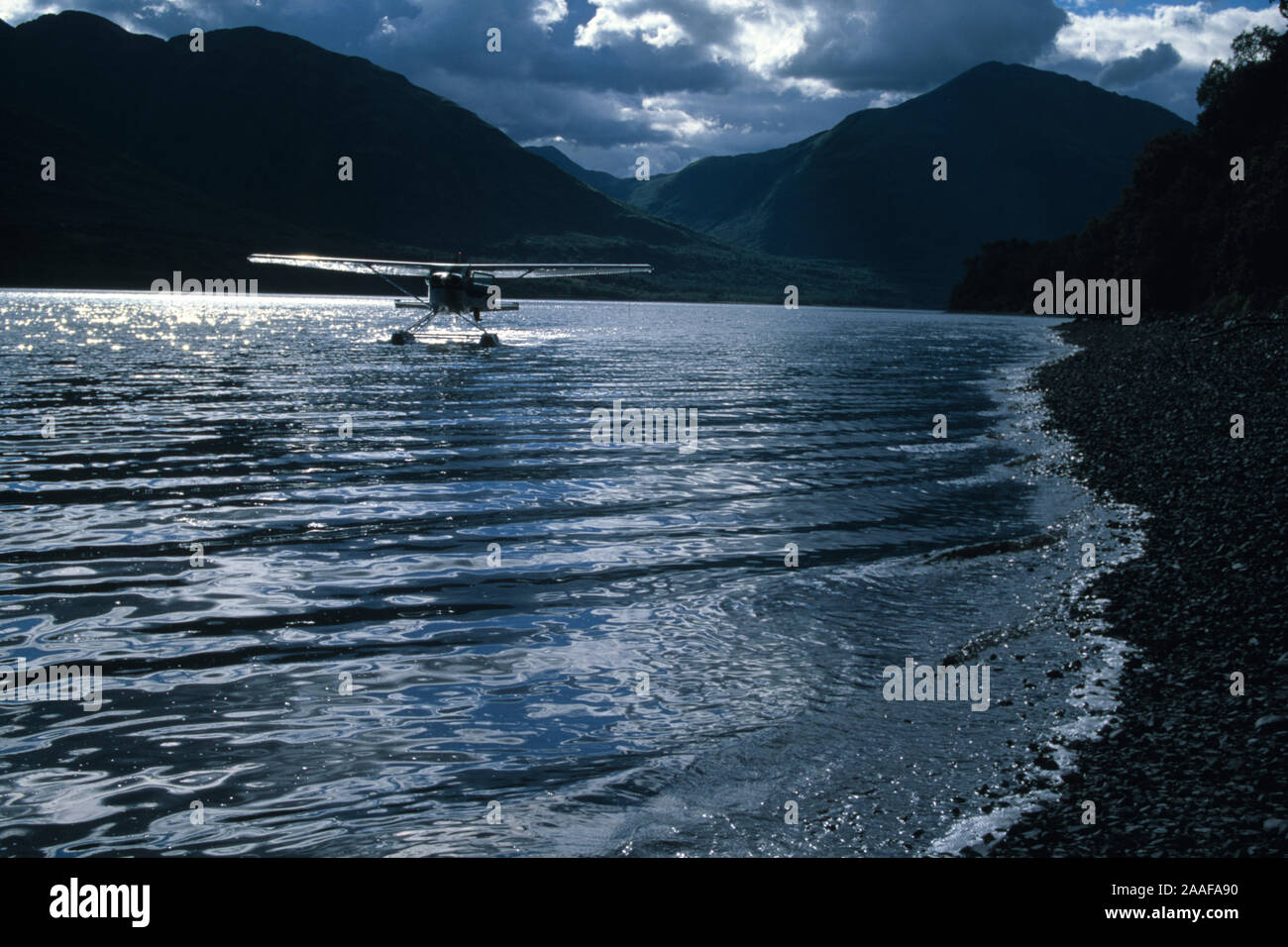 Kodiak, Island, U.S. state, Alaska, Shelikof Strait, United States, forested, Archipelago