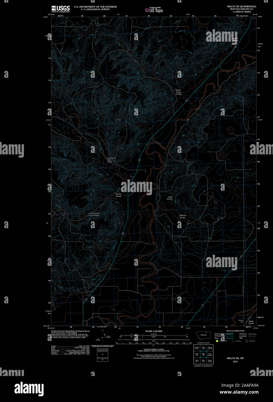 Map of malta montana hires stock photography and images Alamy