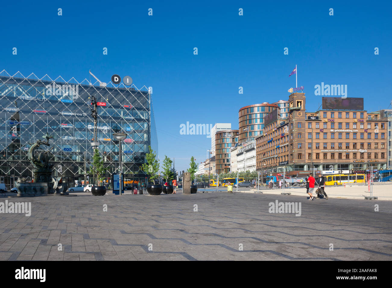 City Hall Square, Copenhagen, Denmark Stock Photo Alamy