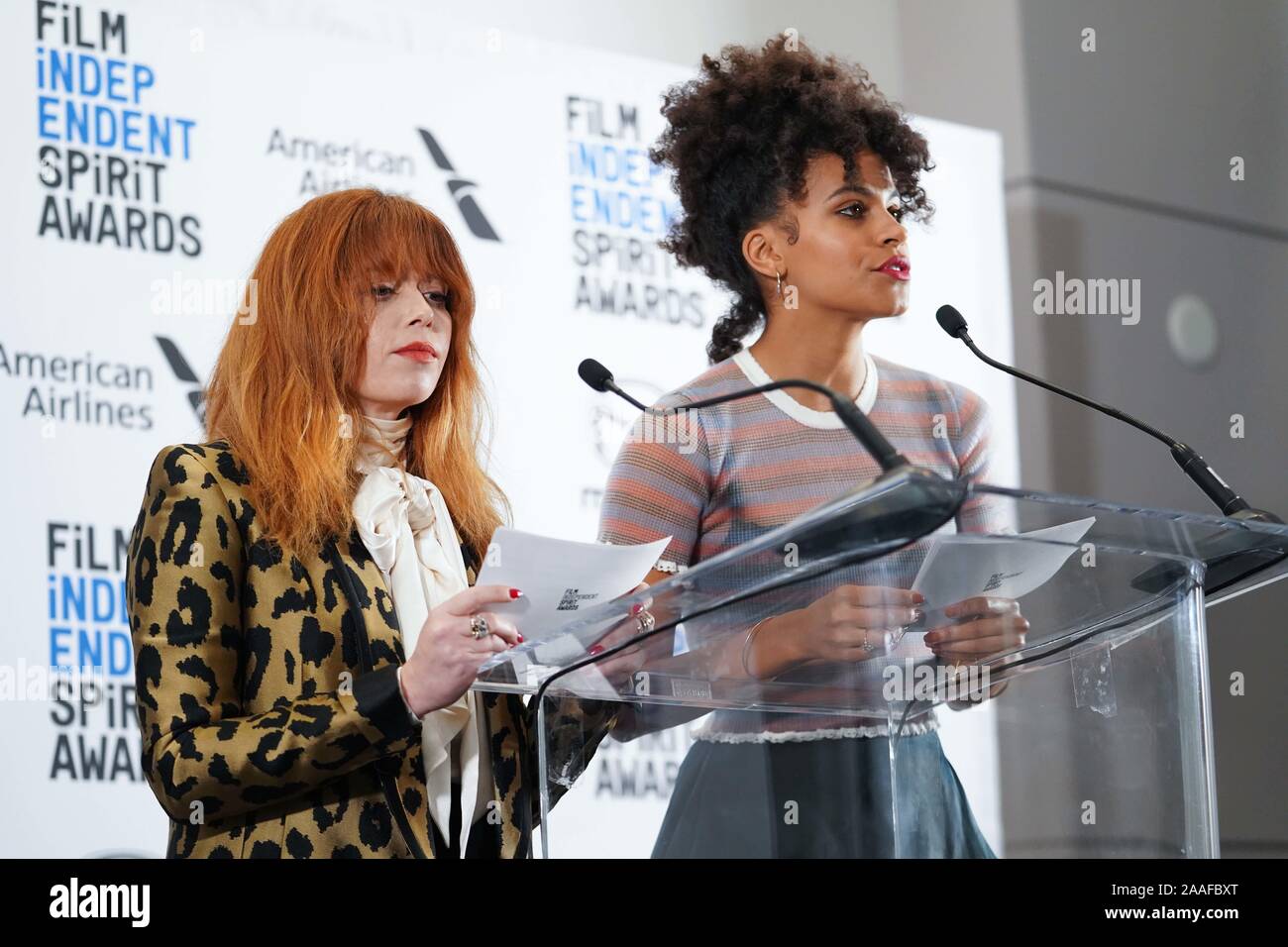 Los Angeles, California, USA. Natasha Lyonne, Zazie Beets. 2019 Film