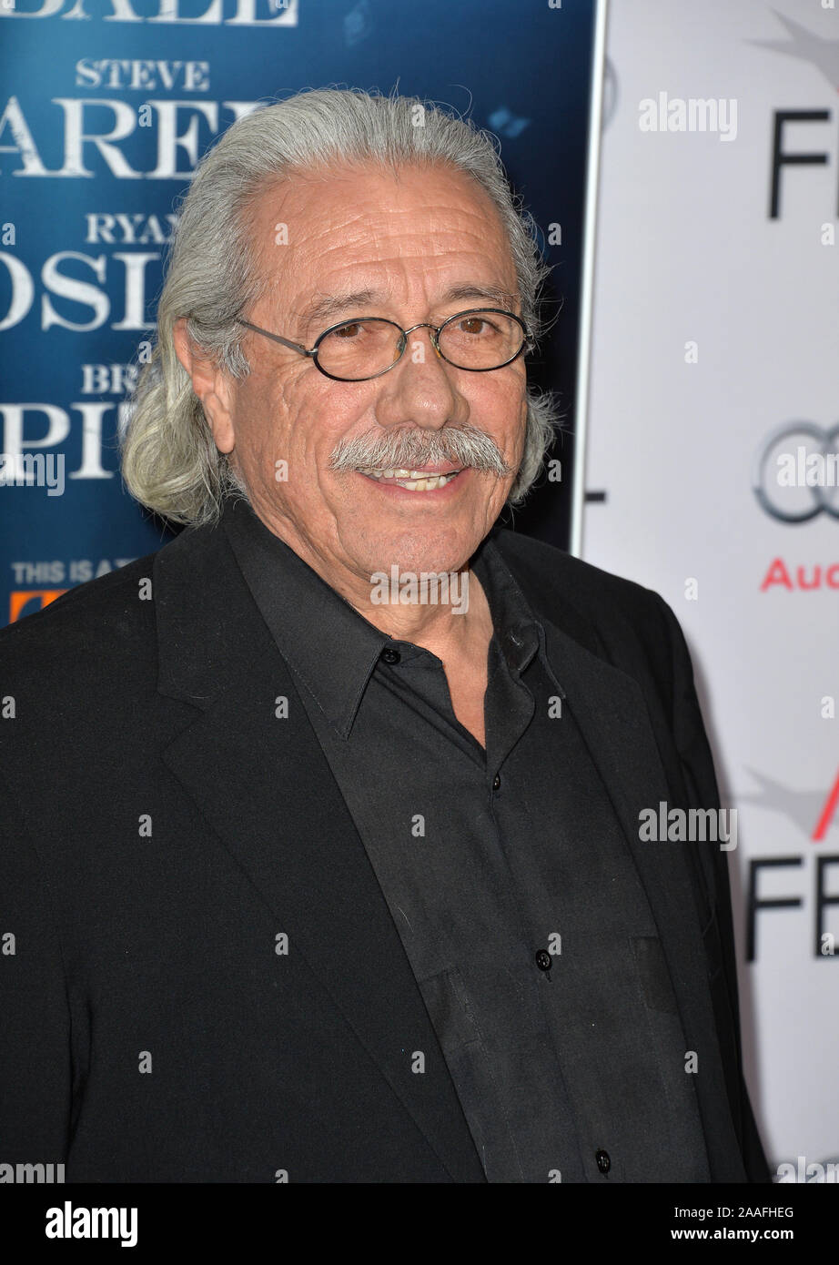LOS ANGELES, CA NOVEMBER 12, 2015 Actor Edward James Olmos at the
