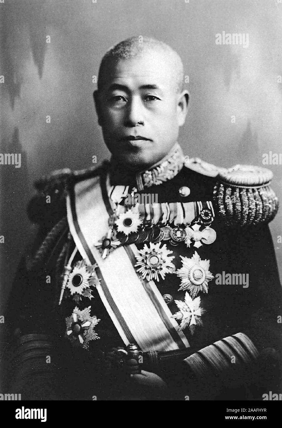 ISOROKU YAMAMOTO (1884-1943) Marshal Admiral of the Imperial Japanese Navy Stock Photo