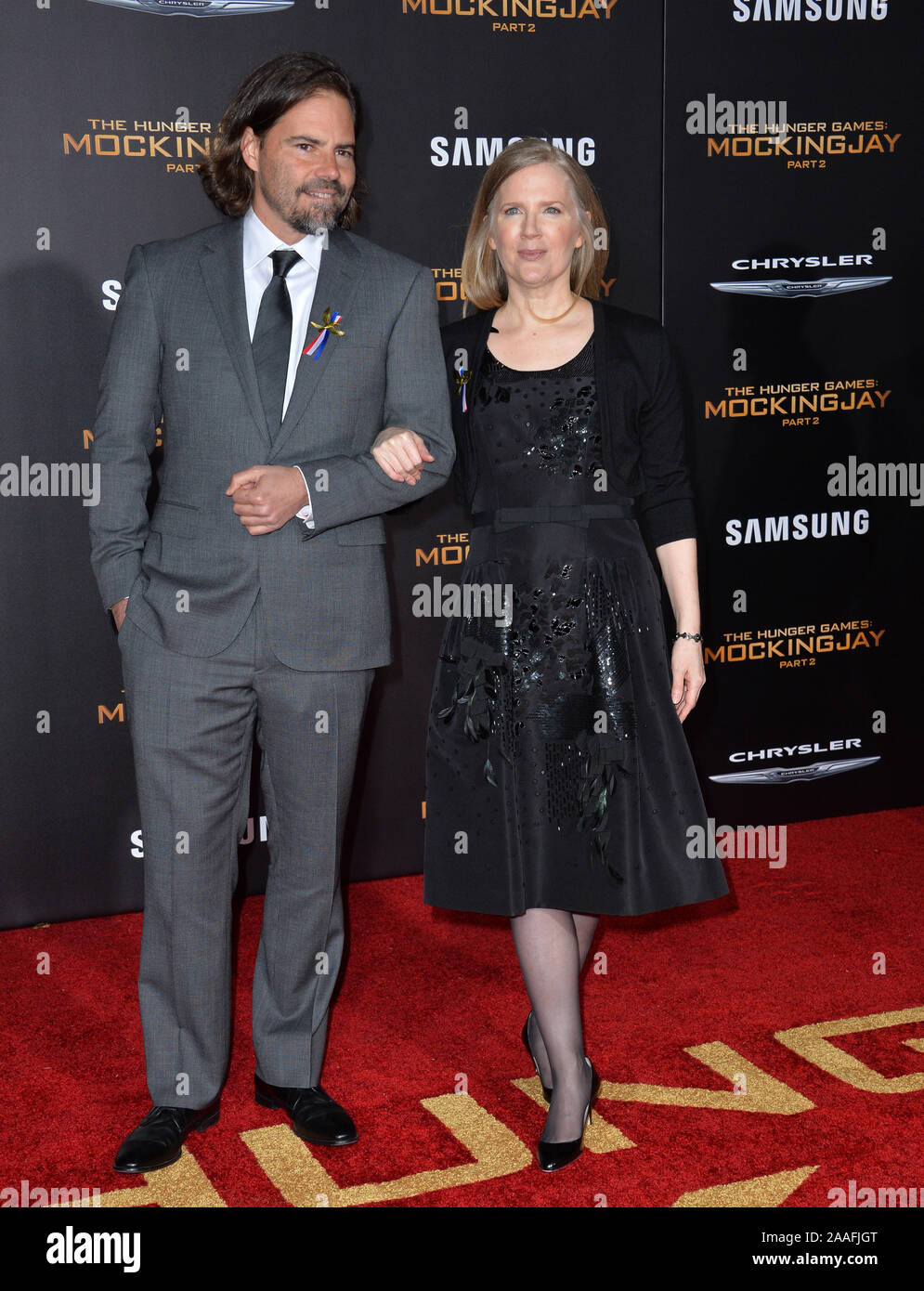 LOS ANGELES, CA NOVEMBER 16, 2015 Author/producer Suzanne Collins