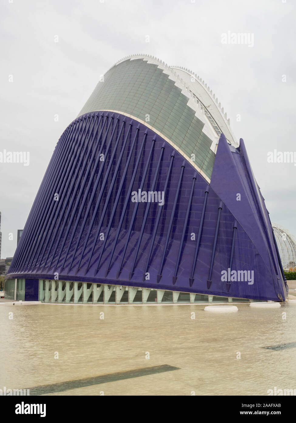 The Agora building in Valencia's City of Arts and Sciences Stock Photo