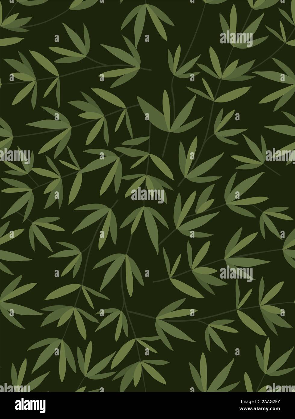 Green leaves background vector design Stock Vector Image & Art - Alamy