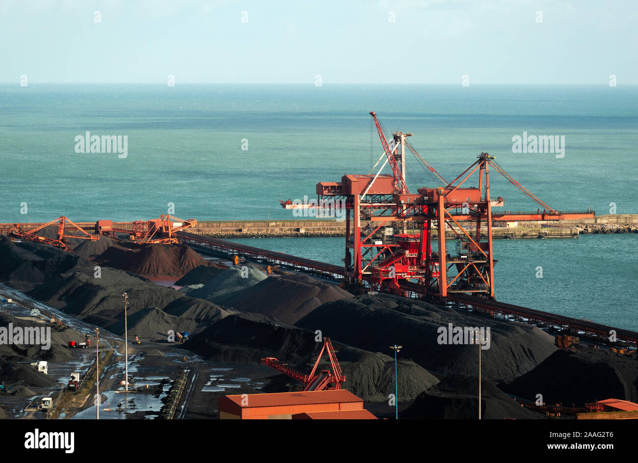 Container terminal technology hi-res stock photography and images - Alamy