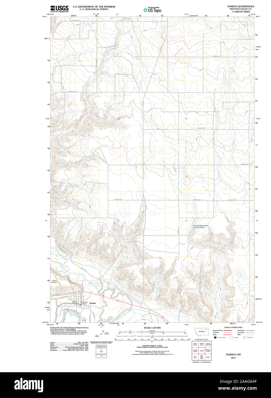 Map of nashua montana hires stock photography and images Alamy