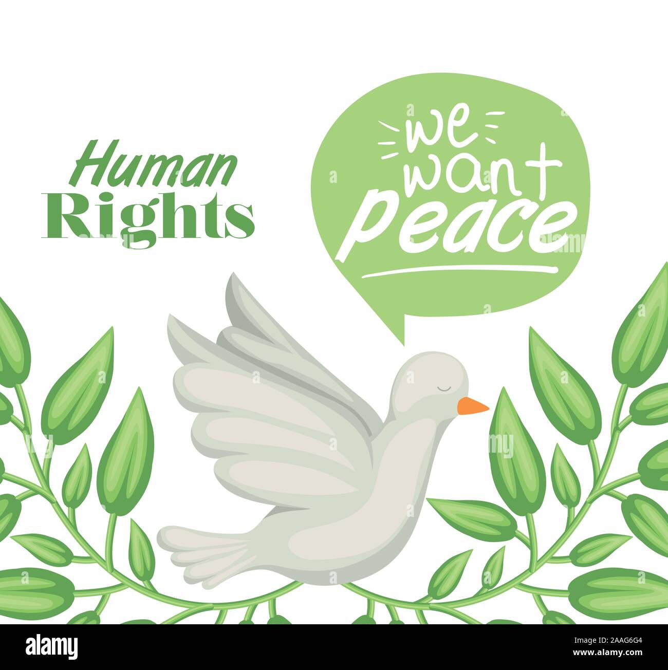 Human Rights Pic Vetrical Balance of fundamental rights Stock Vector Images - Alamy