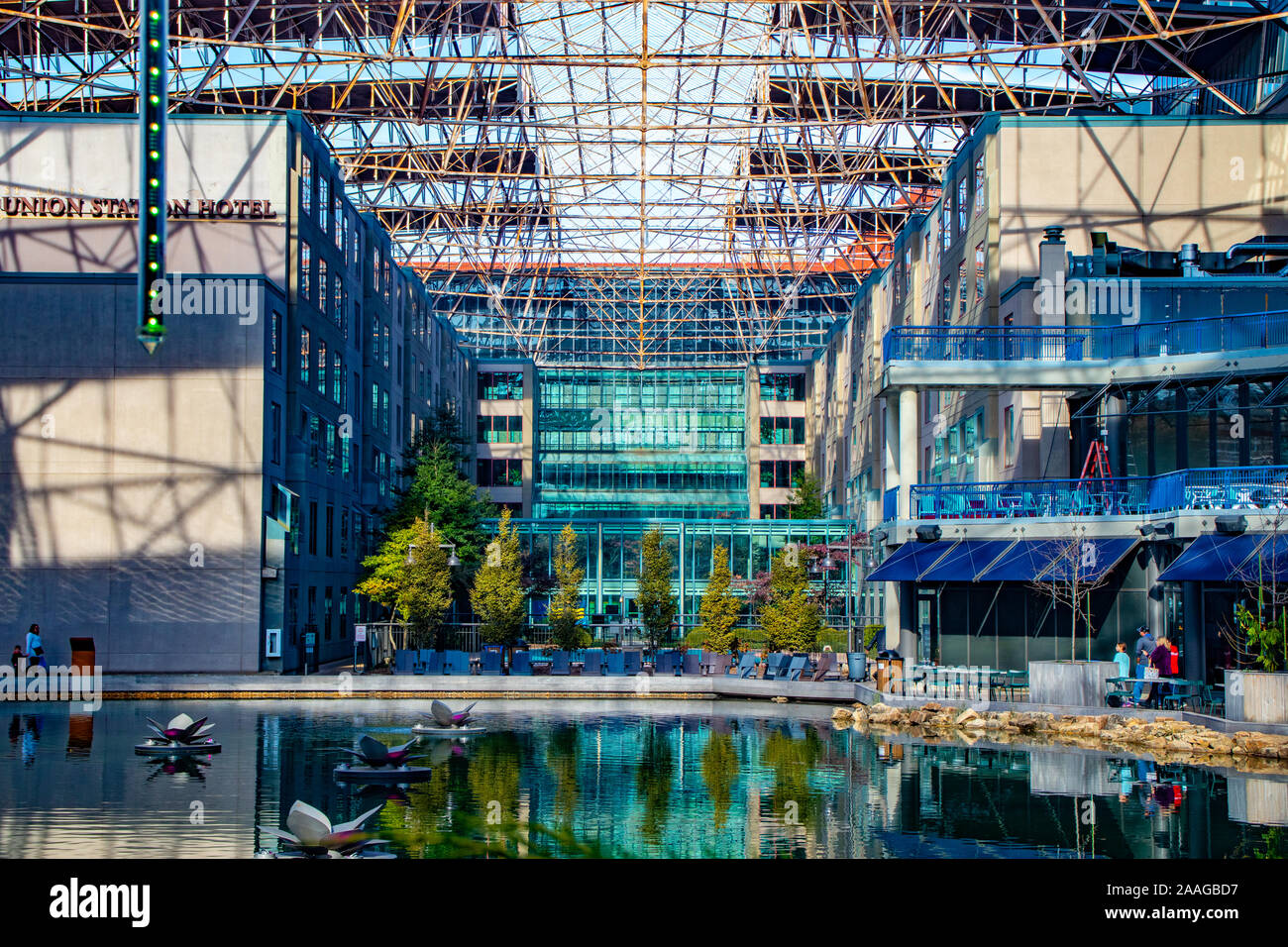 St. Louis Union Station Stock Photo Alamy
