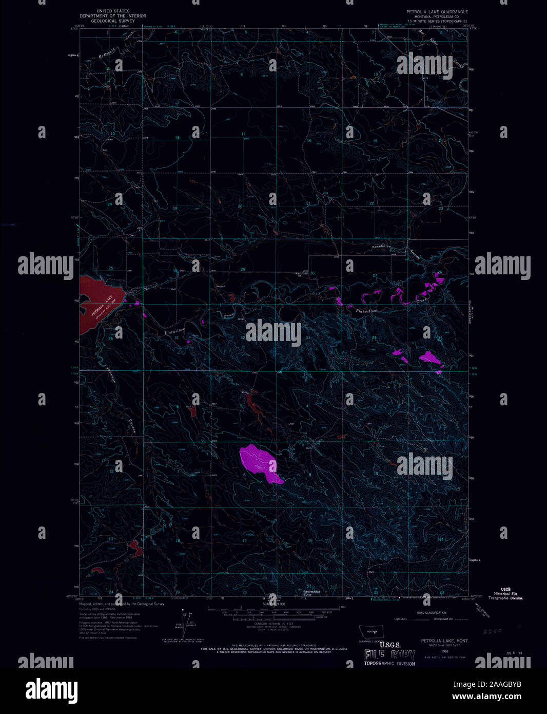 Petrolia map hires stock photography and images Alamy
