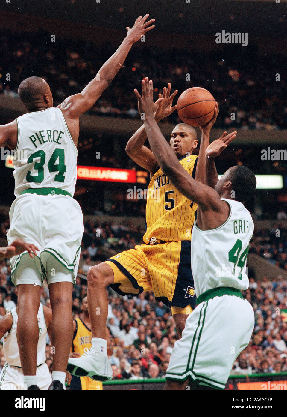 Jaylen Brown Boston Celtics Game-Used #7 White Jersey vs. Indiana Pacers on  February 27 2022