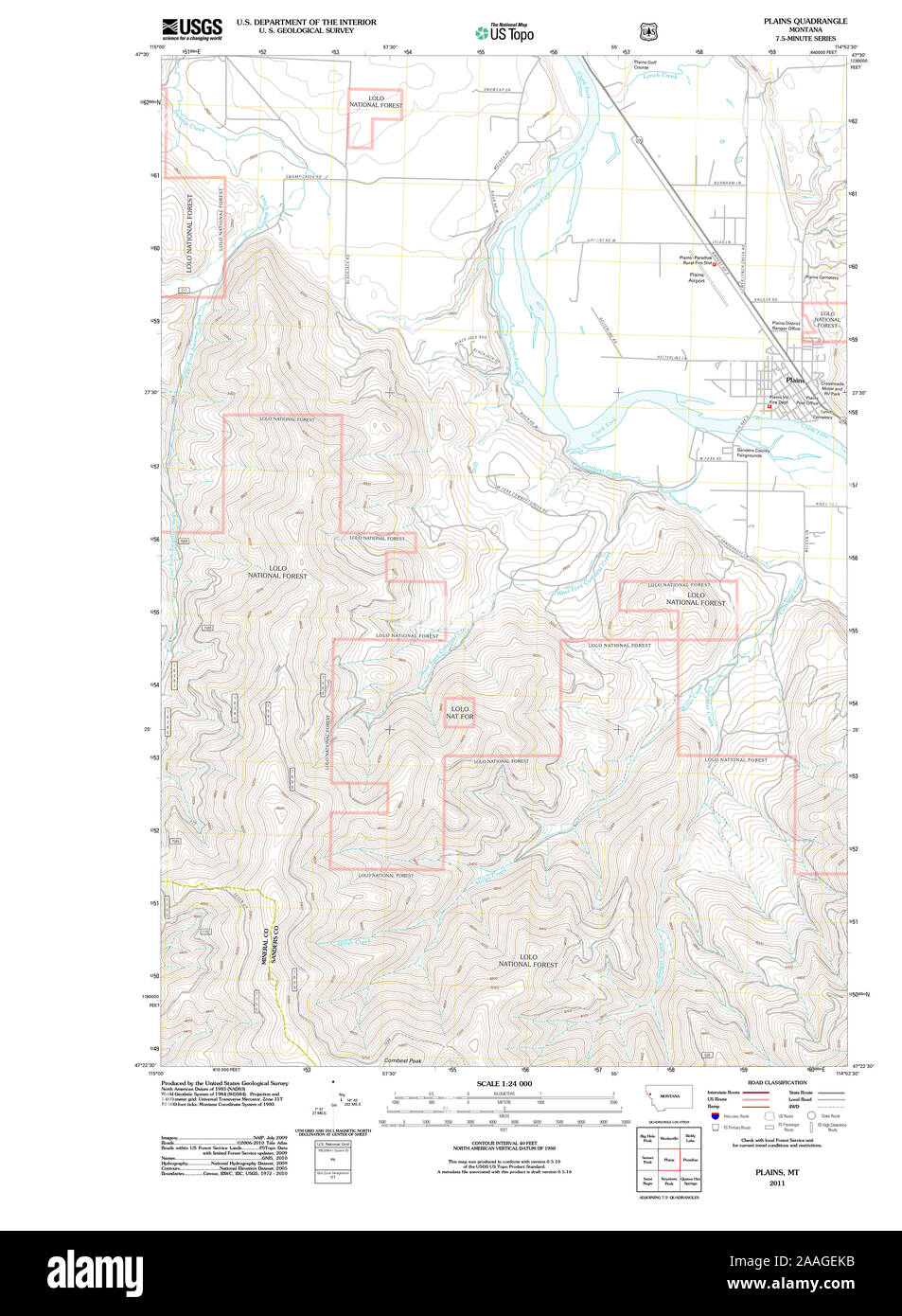 Plains montana map Cut Out Stock Images & Pictures Alamy