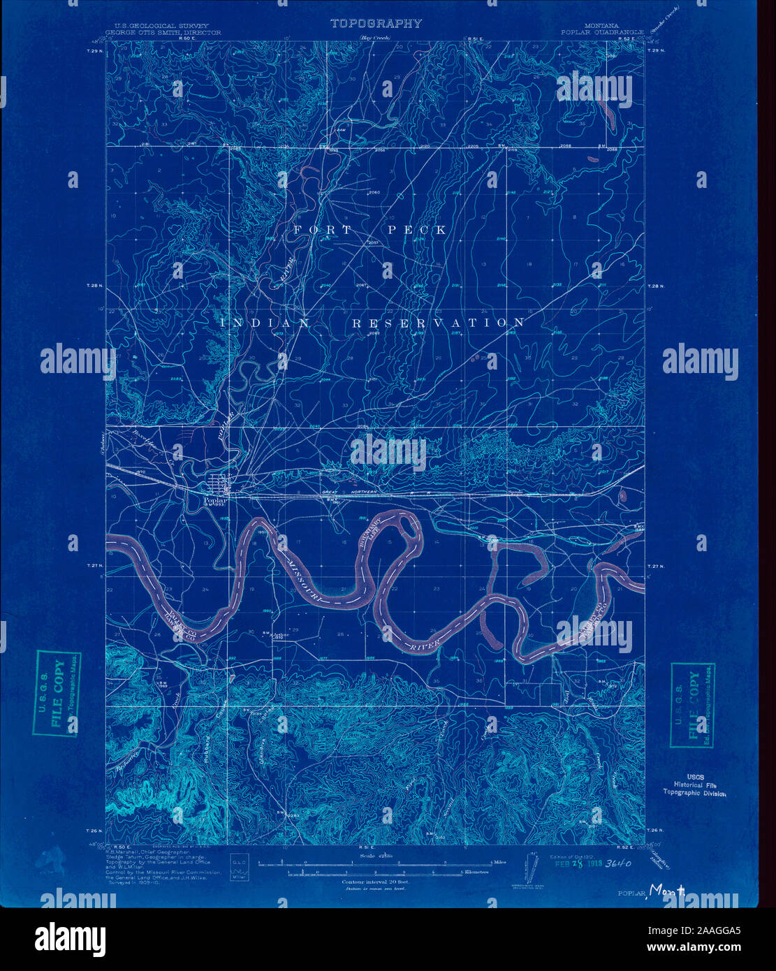Poplar montana map hires stock photography and images Alamy