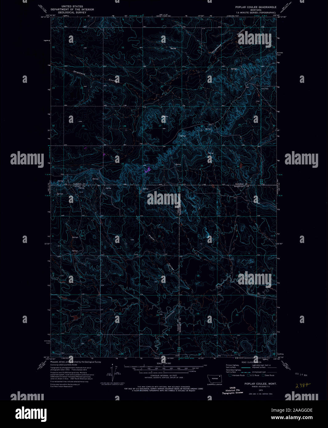 Poplar montana map hires stock photography and images Alamy