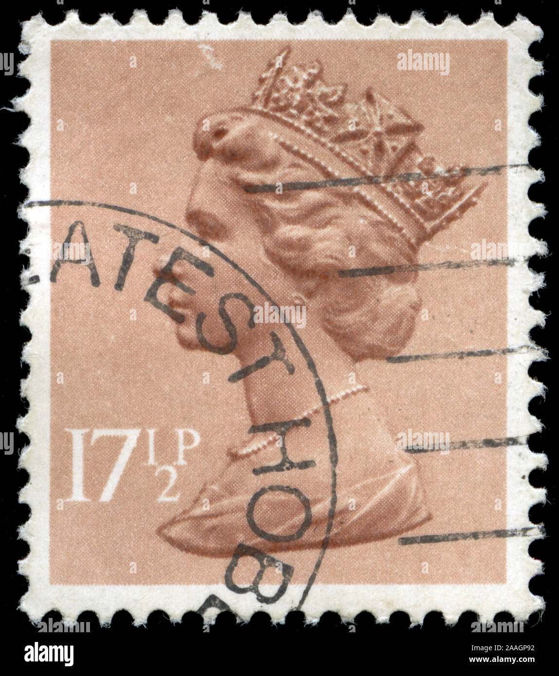 Postage stamp from the United Kingdom and Northern Ireland in the Queen