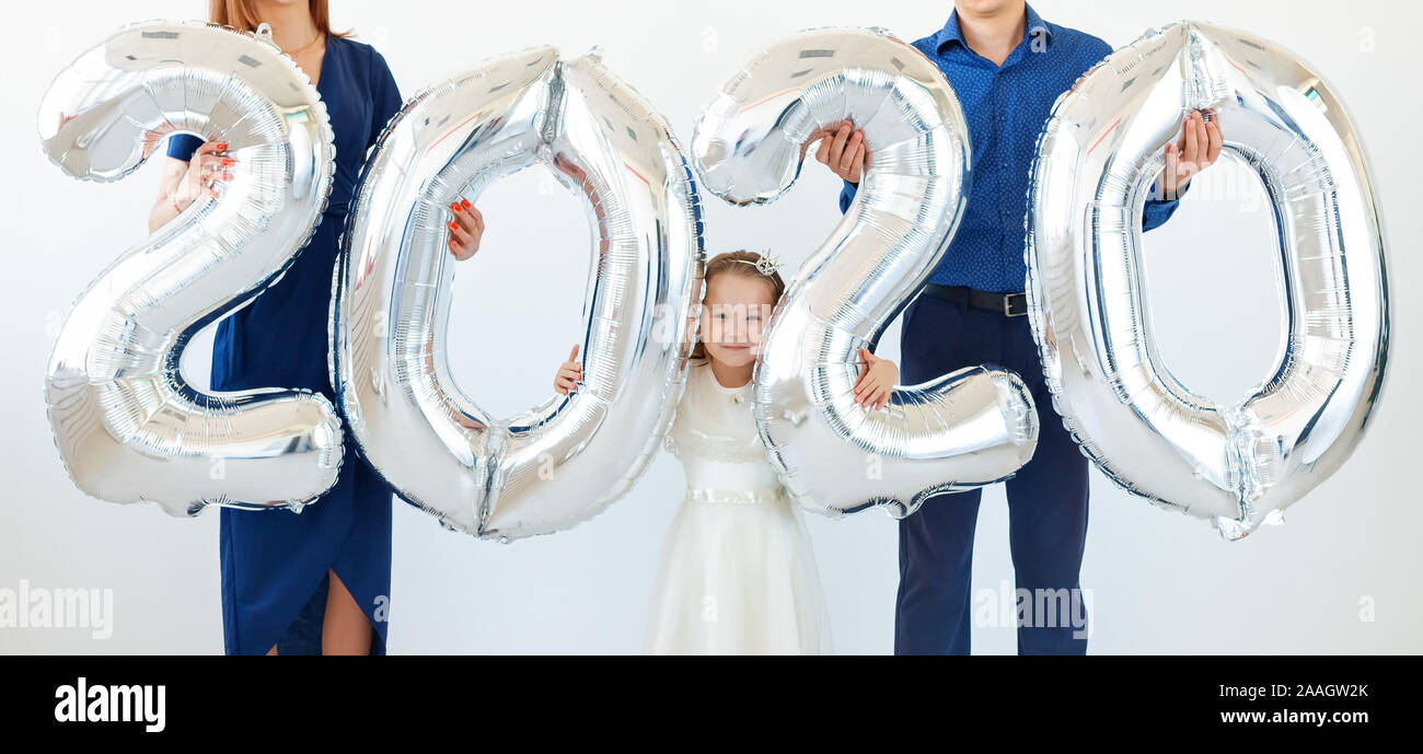 balloons shaped like numbers