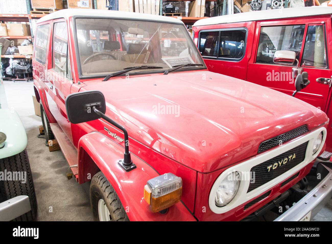 Spectre Off Stock Photo - Toyota Land Cruiser exhibit at Spectre Off-Road in Los ...