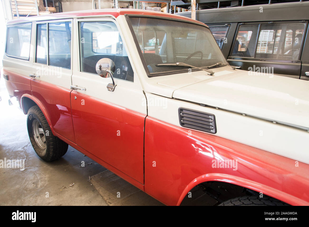 Spectre Off Stock Photo - Toyota Land Cruiser exhibit at Spectre Off-Road in Los ...