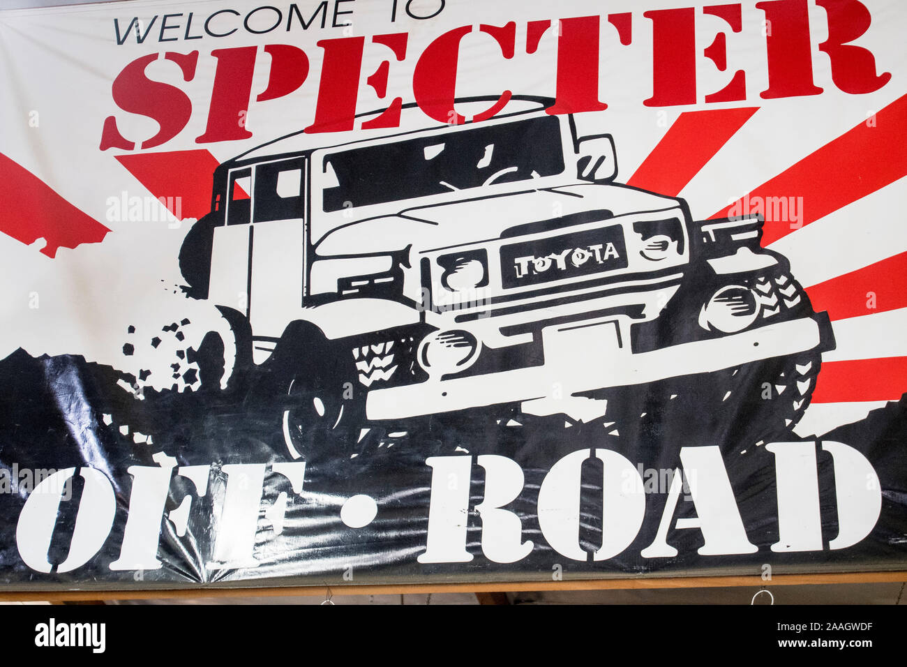 Spectre Off Stock Photo - Toyota Land Cruiser exhibit at Spectre Off-Road in Los ...