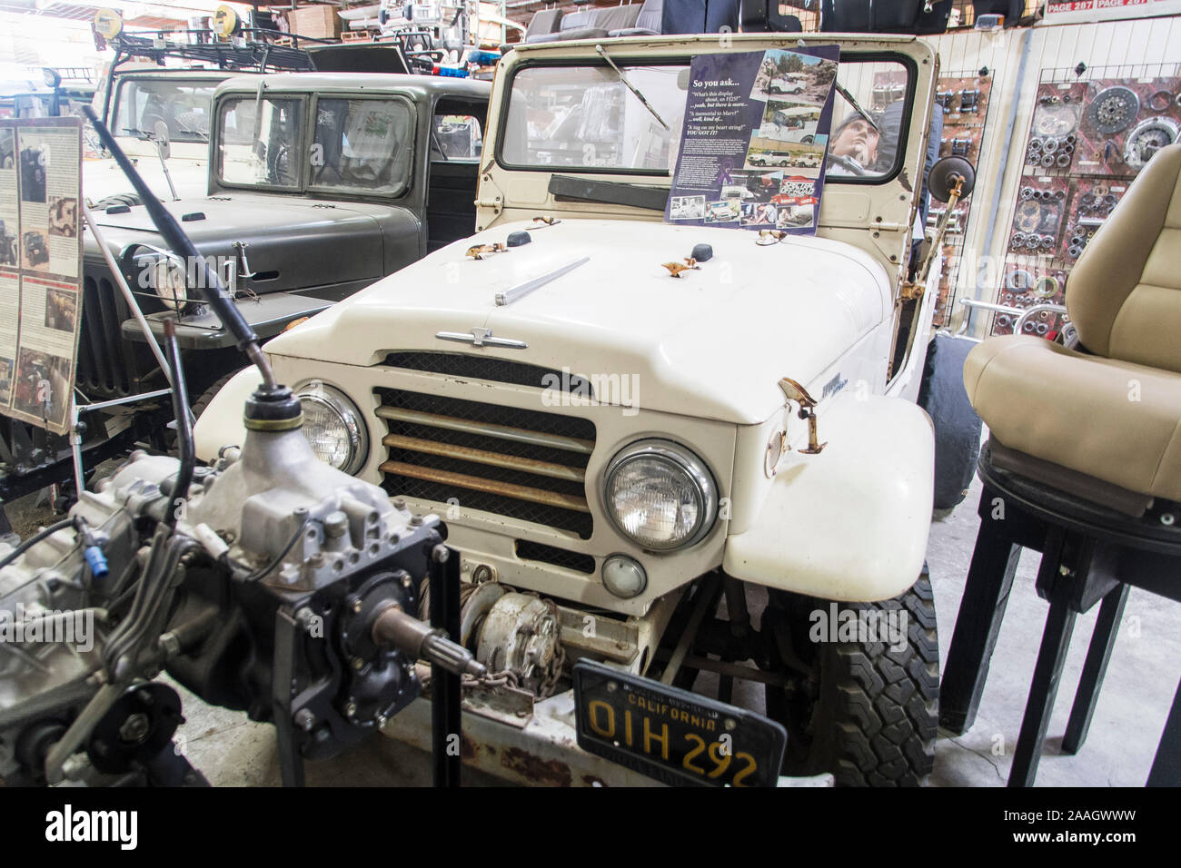 Spectre Off Stock Photo - Toyota Land Cruiser exhibit at Spectre Off-Road in Los ...