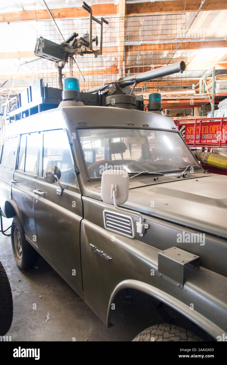 Spectre Off Stock Photo - Toyota Land Cruiser exhibit at Spectre Off-Road in Los ...