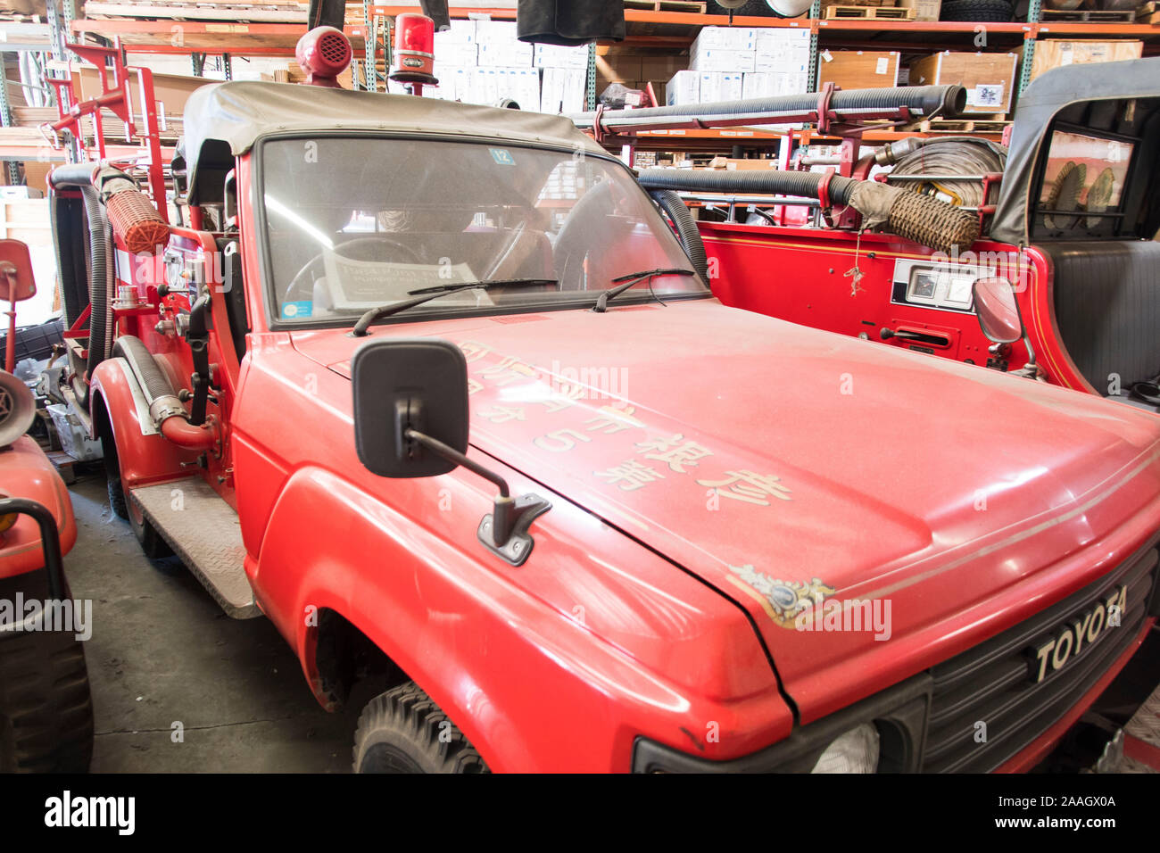 Spectre Off Stock Photo - Toyota Land Cruiser exhibit at Spectre Off-Road in Los ...