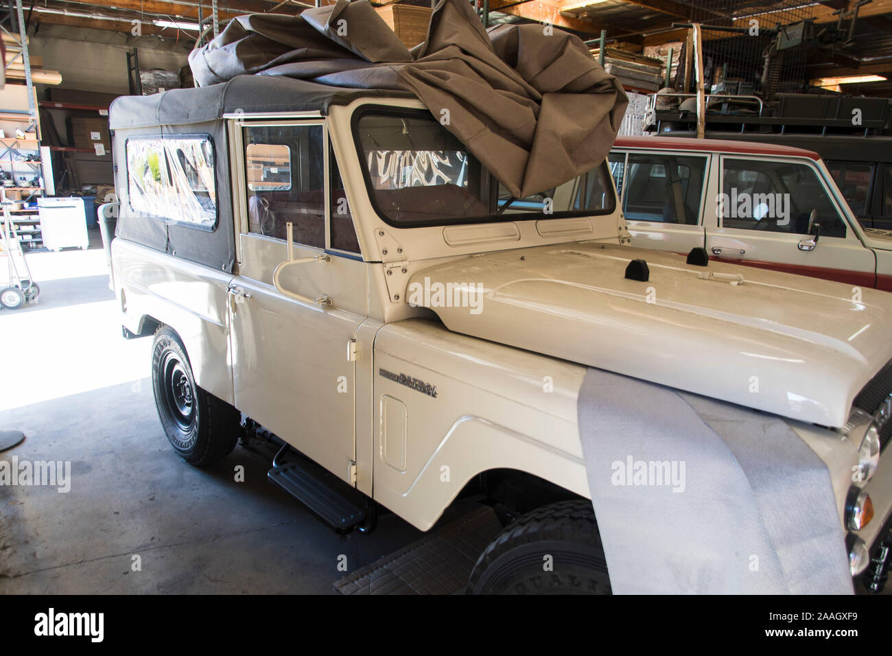 Spectre Off Stock Photo - Toyota Land Cruiser exhibit at Spectre Off-Road in Los ...