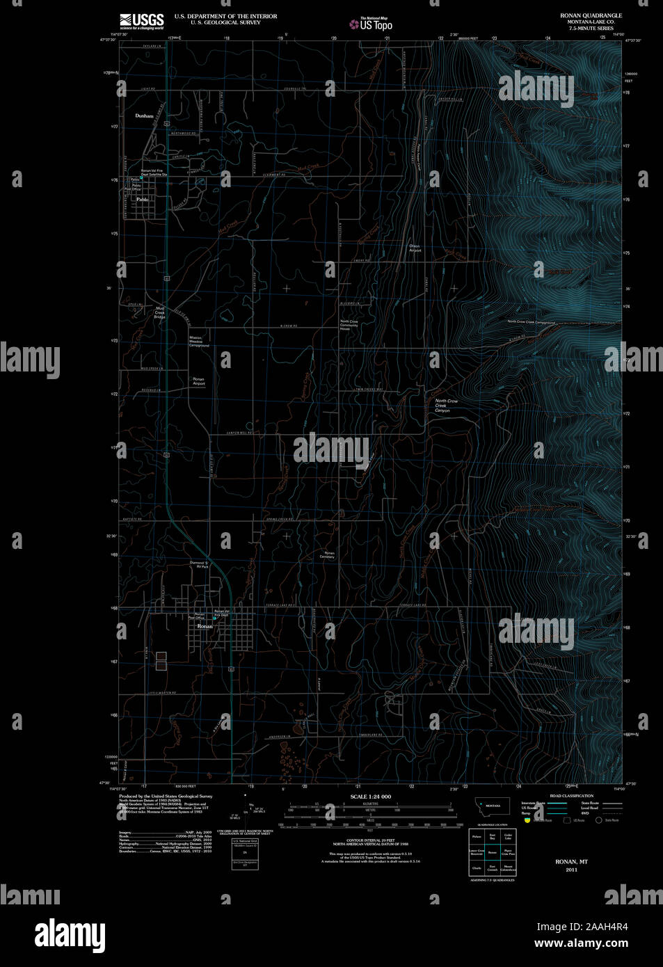 Map of ronan montana hires stock photography and images Alamy