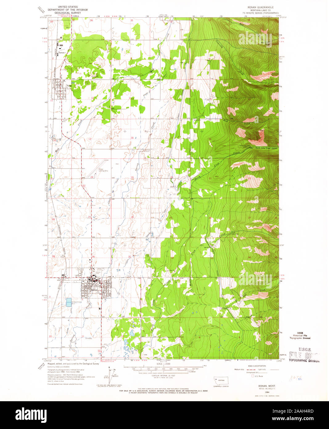 Map of ronan montana Cut Out Stock Images & Pictures Alamy