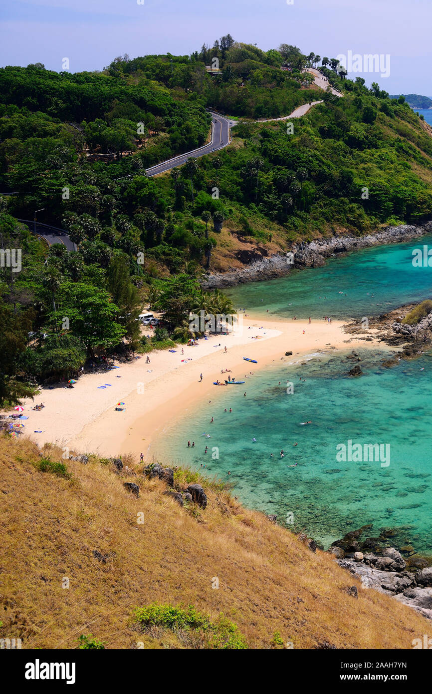 Blick auf Nai Harni Beach , Phuket, Thailand Stock Photo