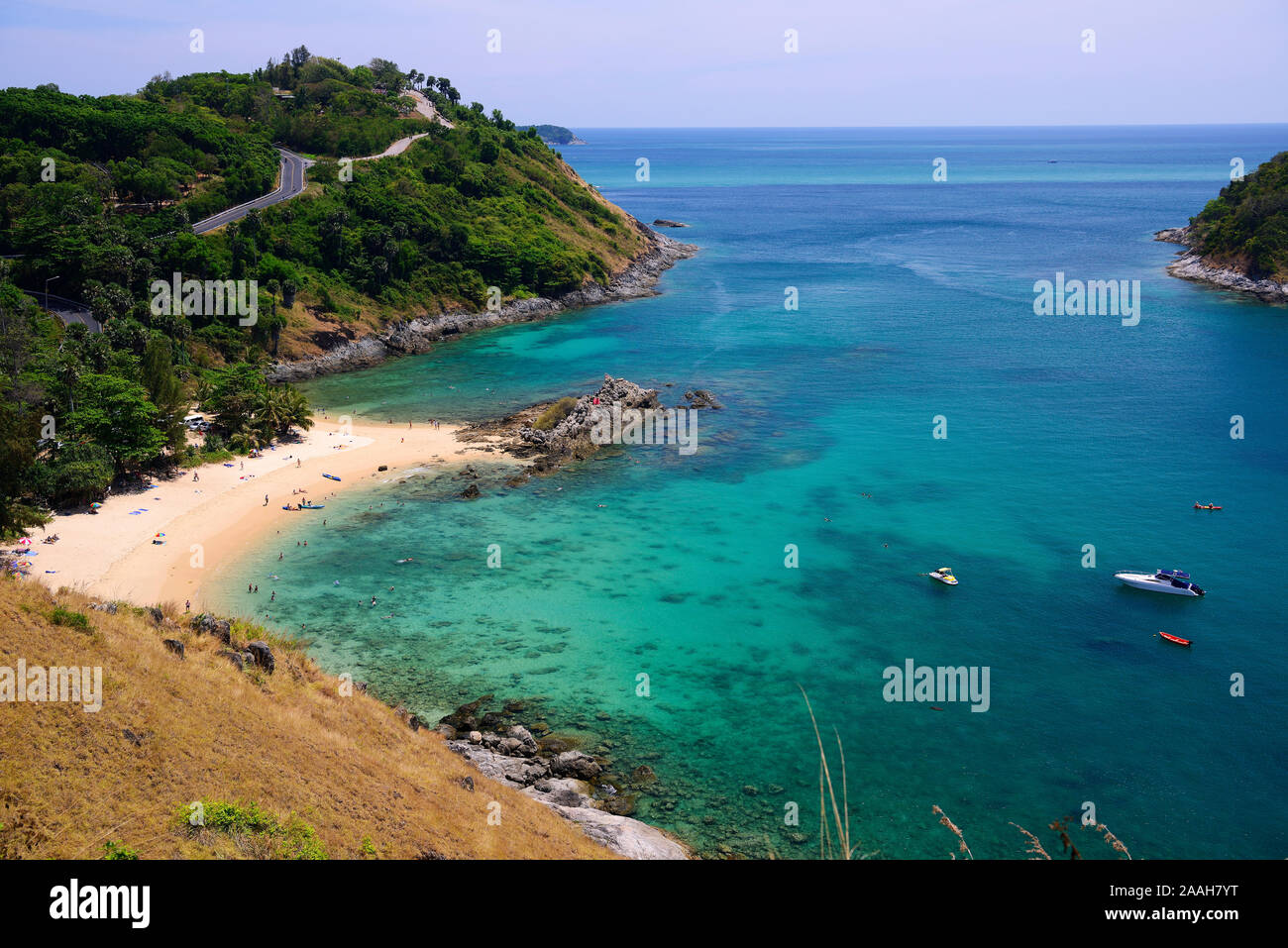 Blick auf Nai Harni Beach , Phuket, Thailand Stock Photo