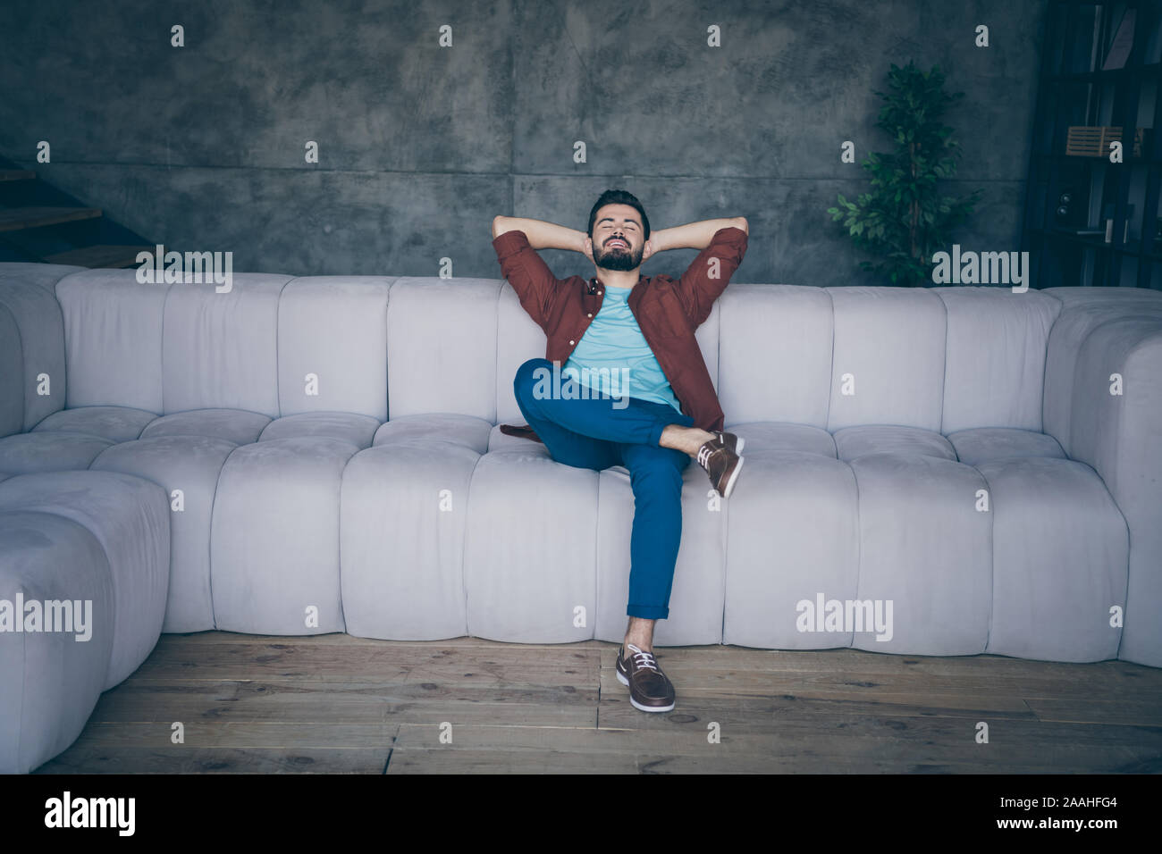 Big Comfy Couch Stock Photos Big Comfy Couch Stock Images Alamy
