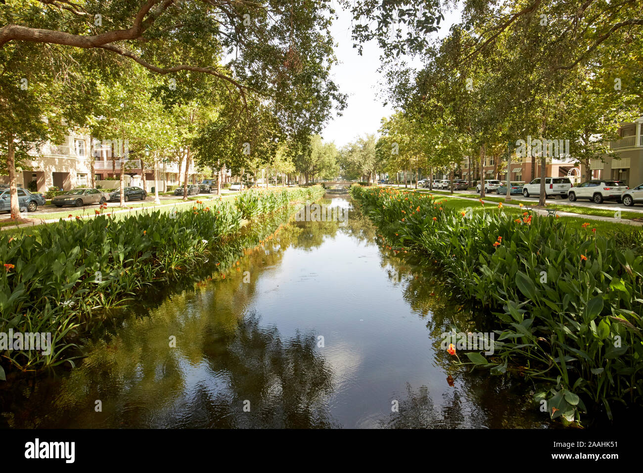 water street celebration florida usa Stock Photo