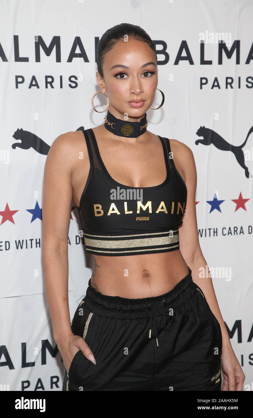 Draya Michele at the PUMA x Balmain LA Launch Event held at Milk Studios in  Los Angeles, CA on Thursday, November 21, 2019. Photo by PRPP/ PictureLux  Stock Photo - Alamy