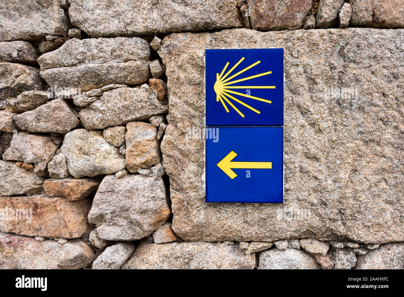 Camino de santiago symbol hi-res stock photography and images - Alamy