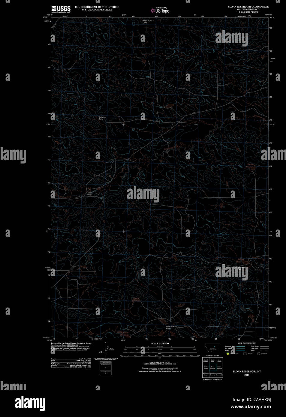 Map of sloan hires stock photography and images Alamy