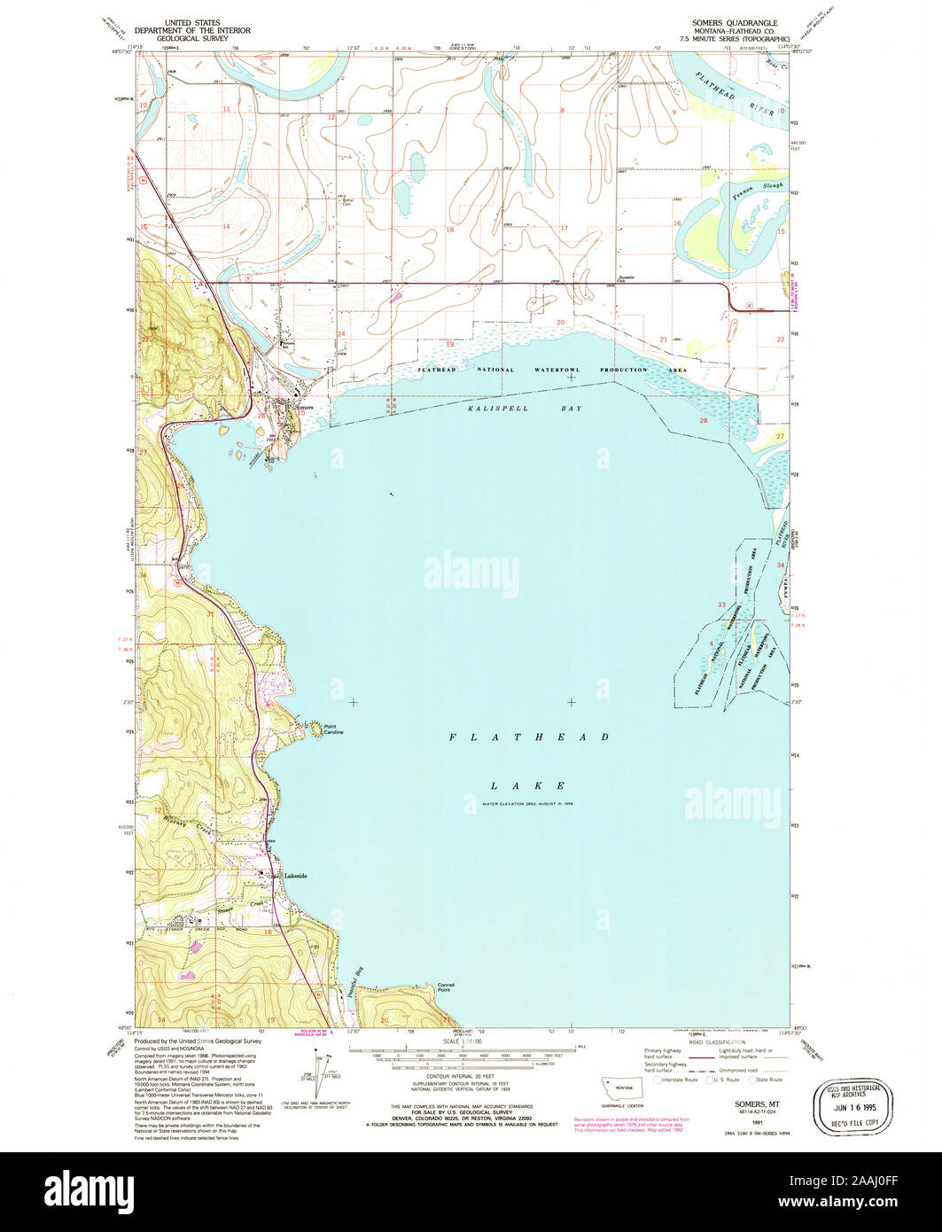 Somers montana map Cut Out Stock Images & Pictures Alamy