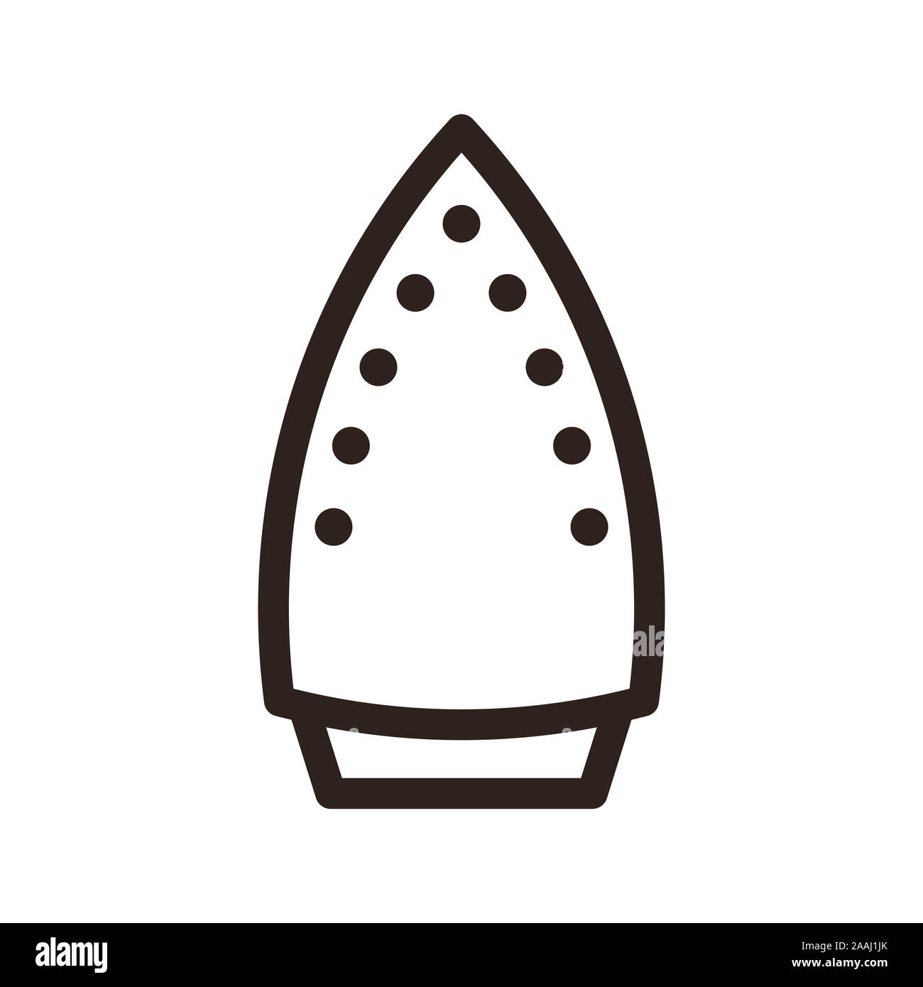 Iron icon. Laundry and housework symbol Stock Photo Alamy