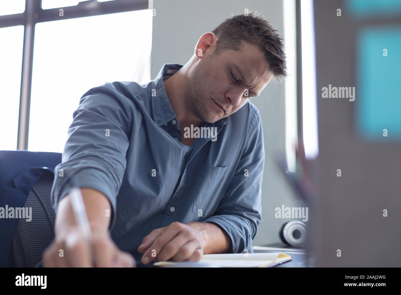 Business professionals at work Stock Photo