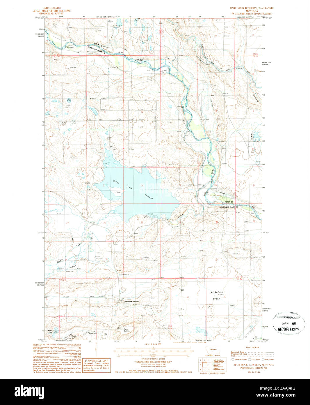 Split rock junction Cut Out Stock Images & Pictures Alamy