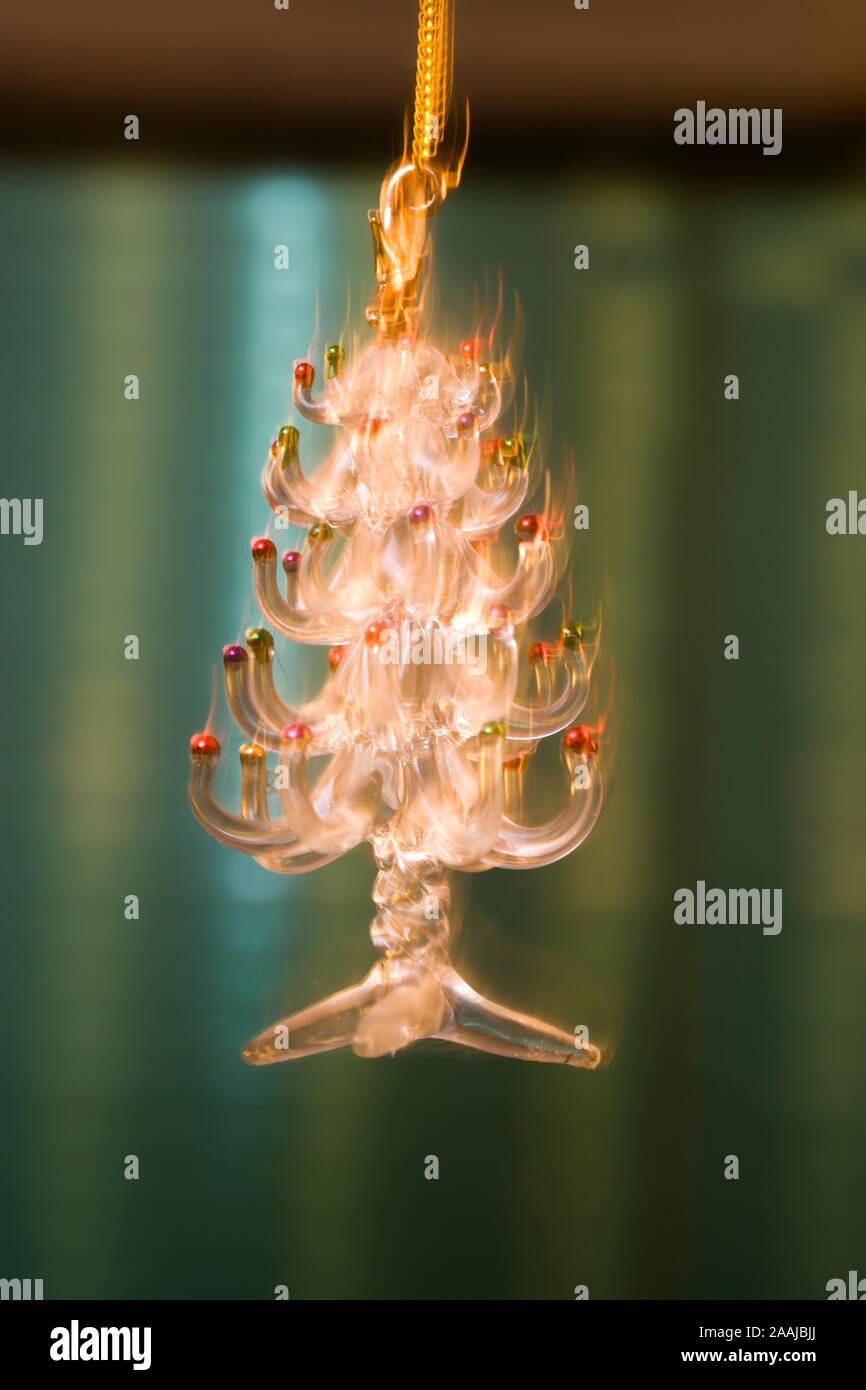 Artificial Christmas tree Stock Photo Alamy